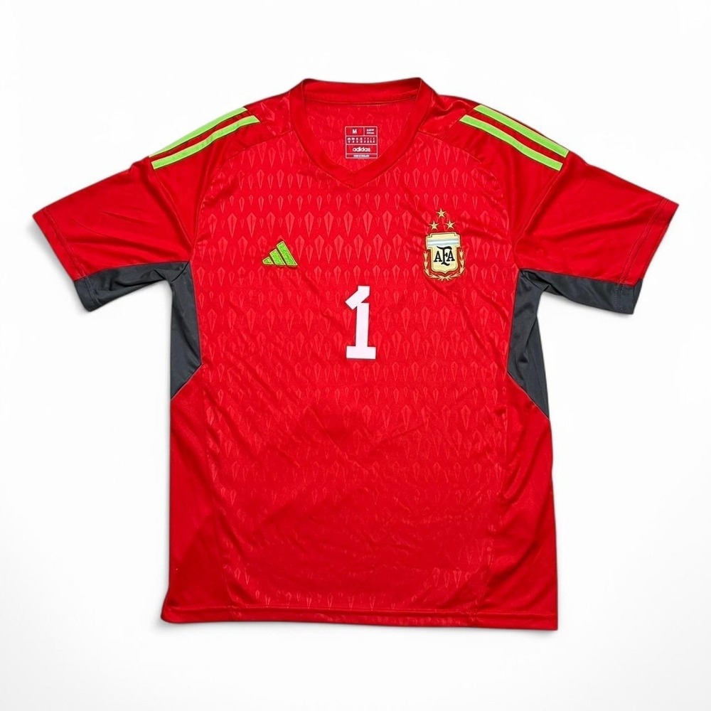 Adidas Argentina Goalkeeper Jersey Mens M‎ Jose Yonni 1 Aeroready Soccer Shirt